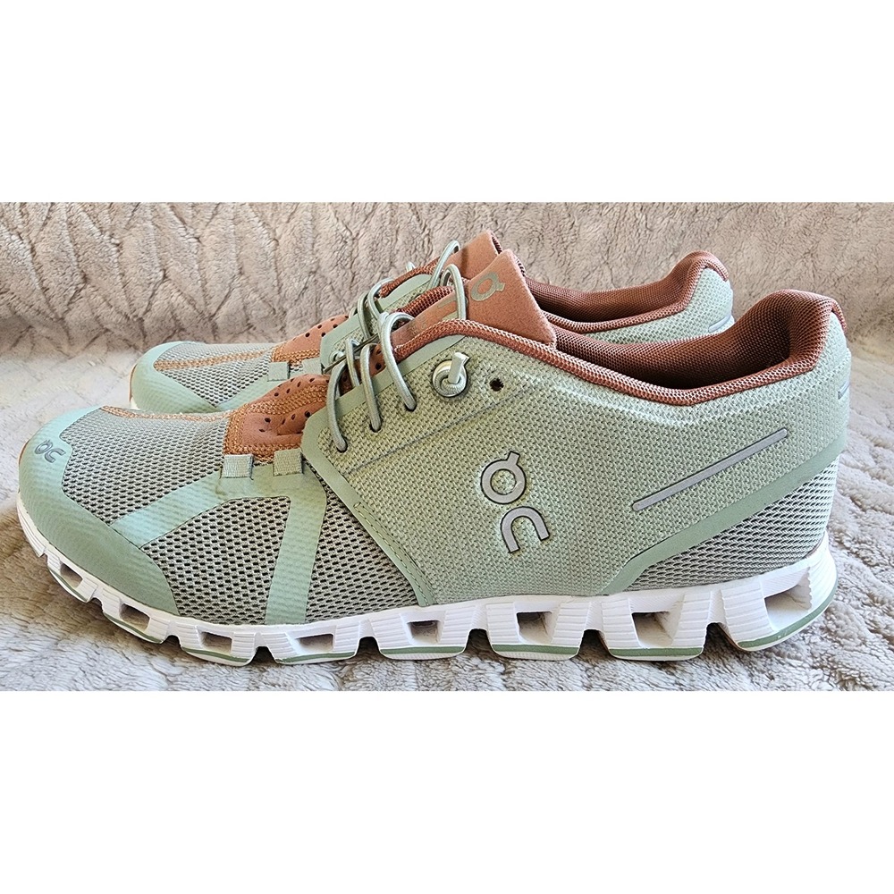 On Cloud 5 Women Running Shoes Sage Copper Sneakers US 8